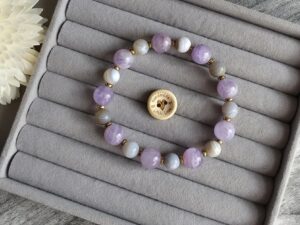 Amethyst & Agate Bracelet